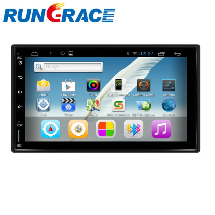 Rungrace Universal android 6_0 touch screen car dvd player